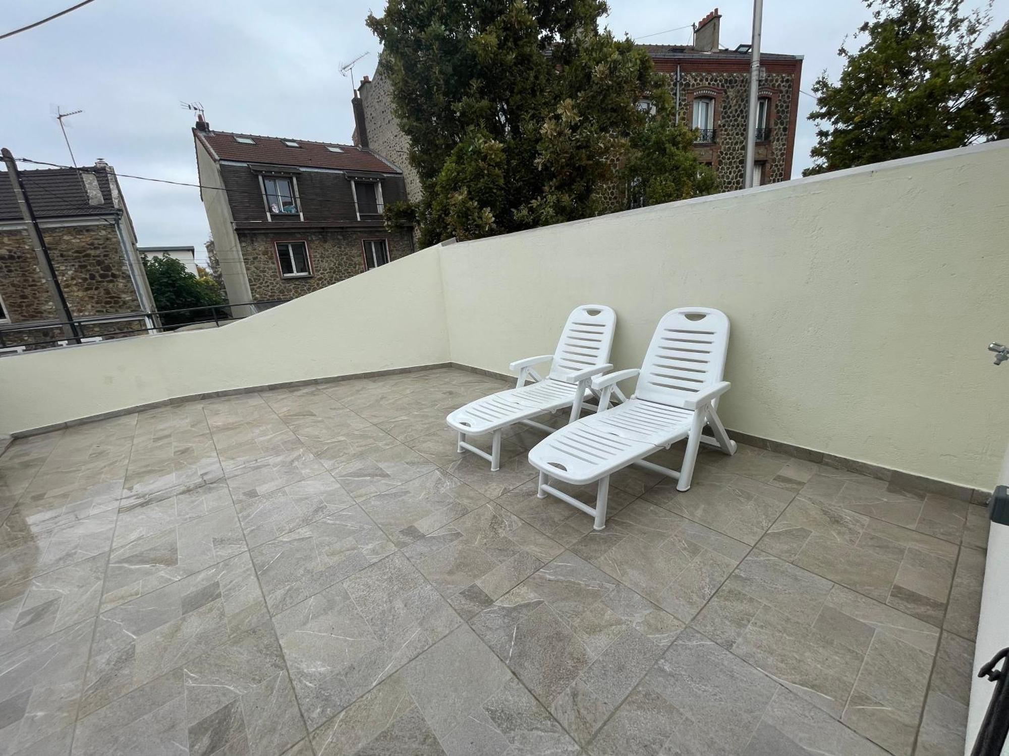 Appartement Avec Terrasse Et Ciel Etoile ! Noisy-le-Sec Kültér fotó