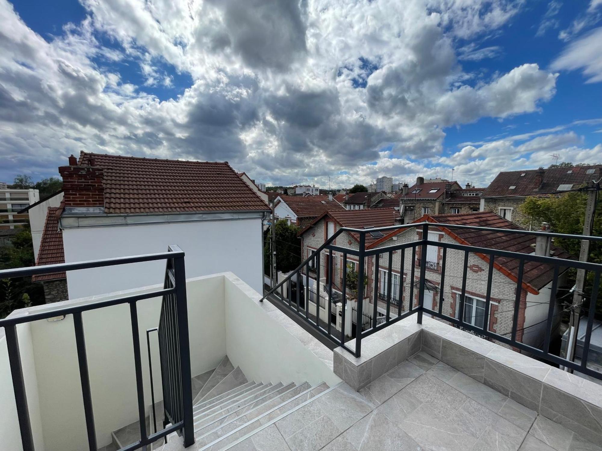 Appartement Avec Terrasse Et Ciel Etoile ! Noisy-le-Sec Kültér fotó